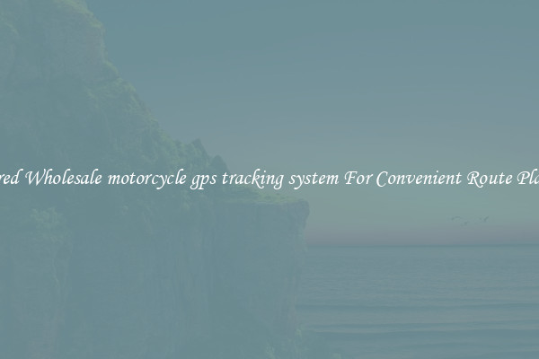 Featured Wholesale motorcycle gps tracking system For Convenient Route Planning 