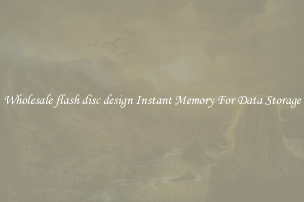 Wholesale flash disc design Instant Memory For Data Storage