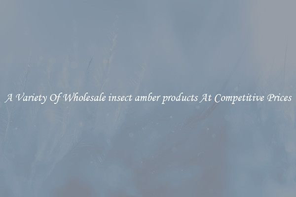 A Variety Of Wholesale insect amber products At Competitive Prices