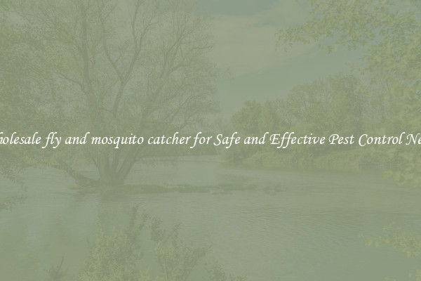 Wholesale fly and mosquito catcher for Safe and Effective Pest Control Needs