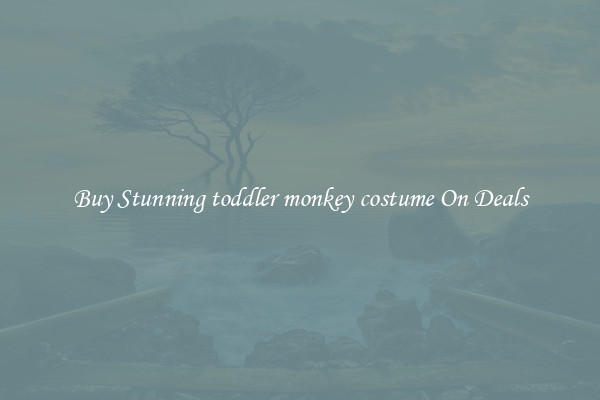 Buy Stunning toddler monkey costume On Deals